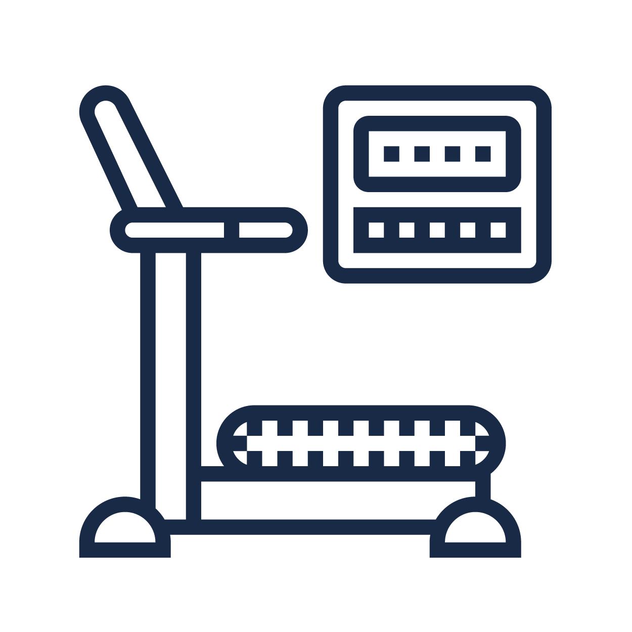 icon showing treadmill
