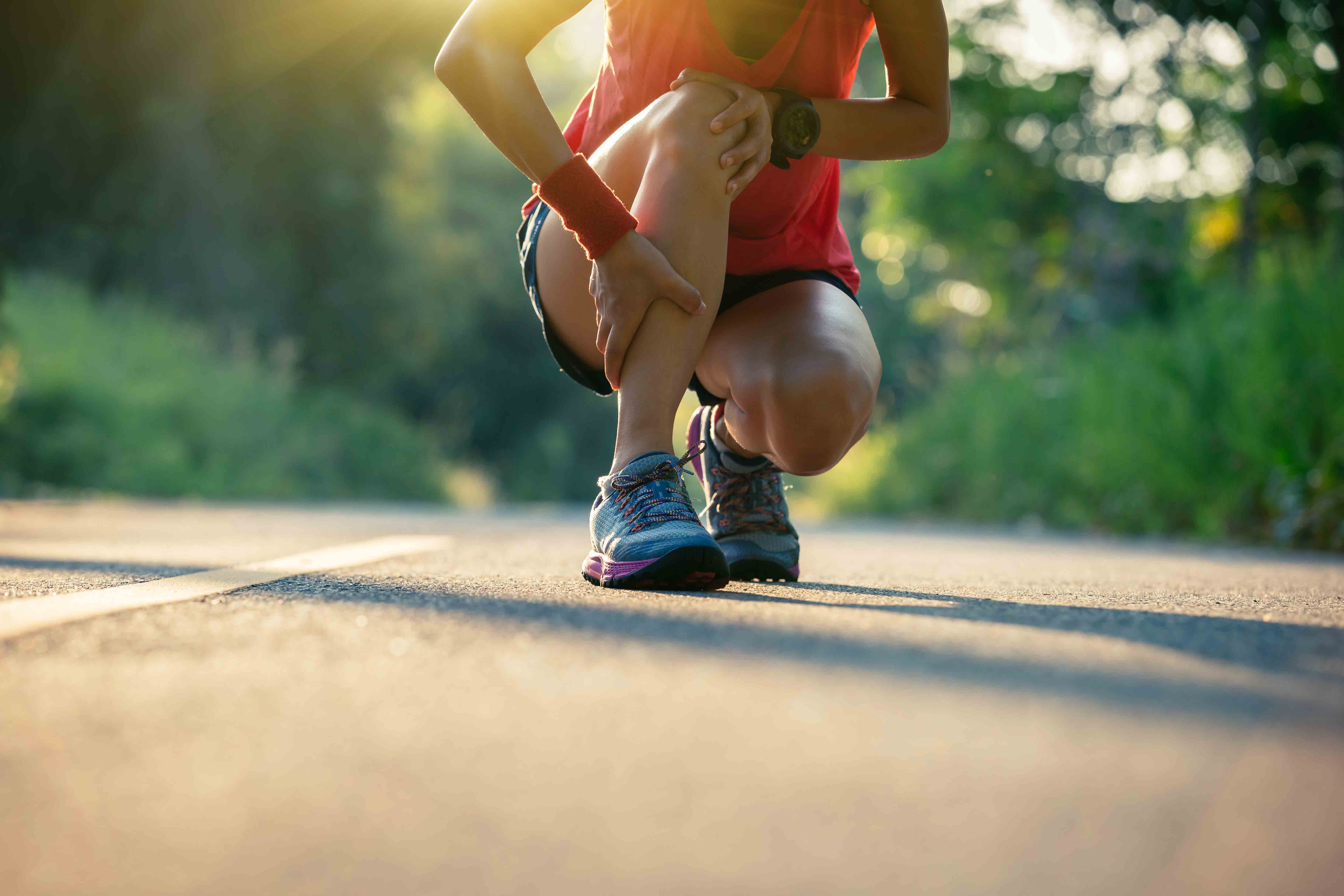 knee and leg pain on runner